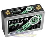 Braille Super 16 Volt Lithium Battery B168L-SD